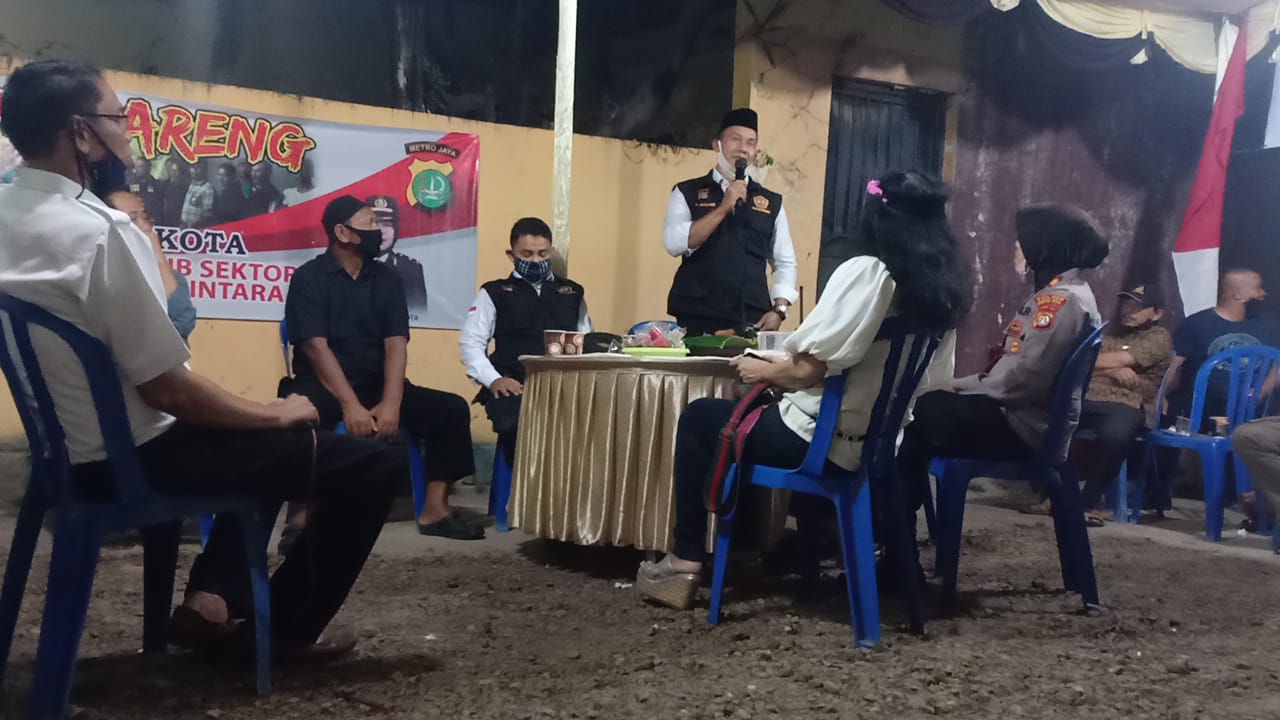 Kongkow Bareng Kapolsek Bekasi Kota